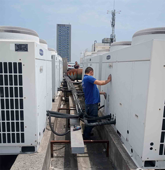 新野中央空调制热和不制冷系统维修方法